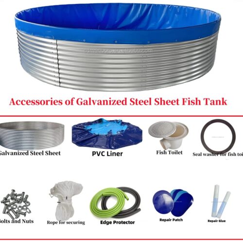 Galvanized Steel Sheet Fish Tank